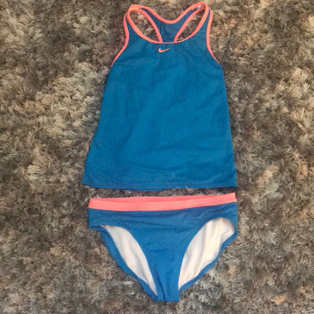 Nike girls bathing suit size 14